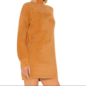 Tularosa honey bear sweater mini dress